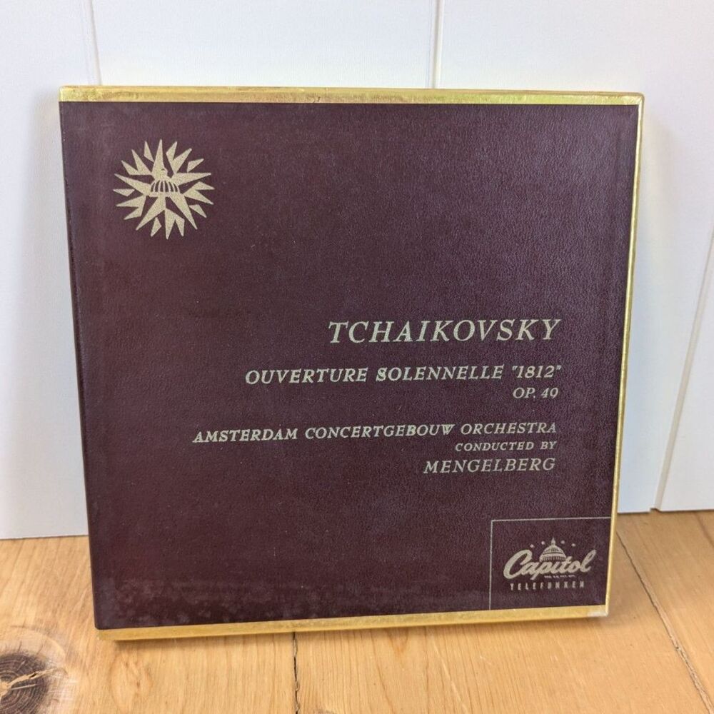 Tchaikovsky's Overture Solennelle "1812" Op. 49 vinyl 2pc set